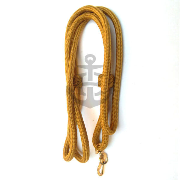 Military Uniform Whistle Cord Lanyard gold