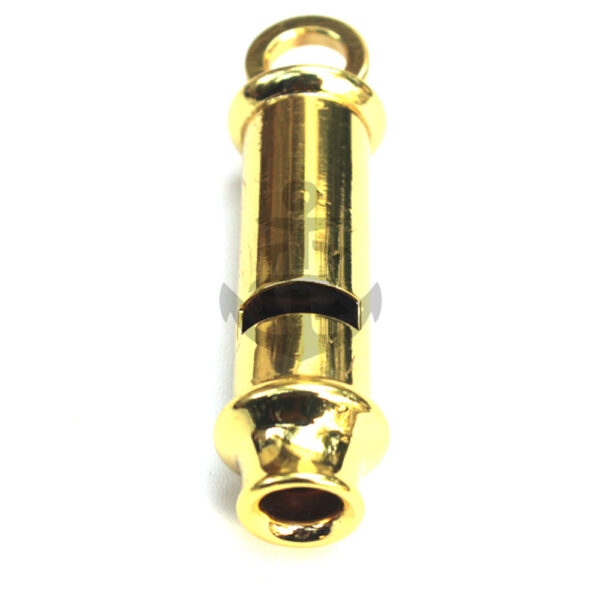 Police Whistle Gold plated