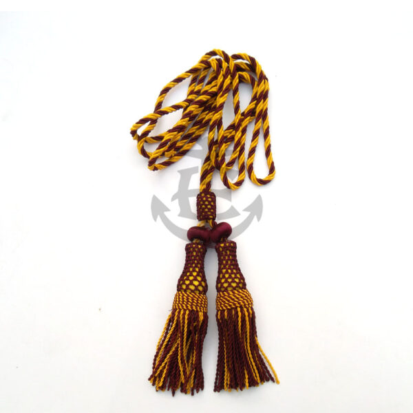 Maroon Golden Honor Cord