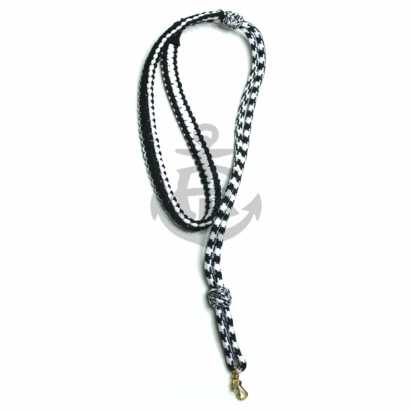 High-quality lanyard black and white