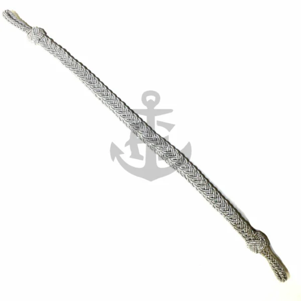 Silver Metallic Cap Cord
