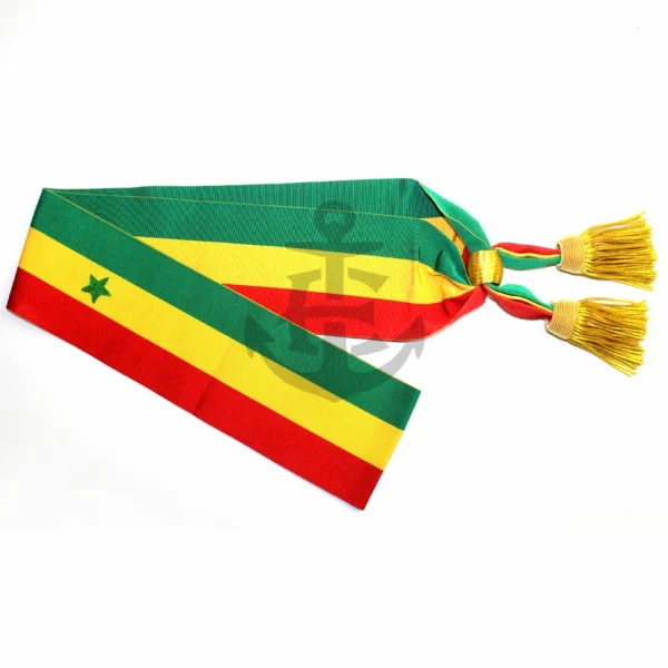 Senegal Graduation Stole Senegal Star Sash