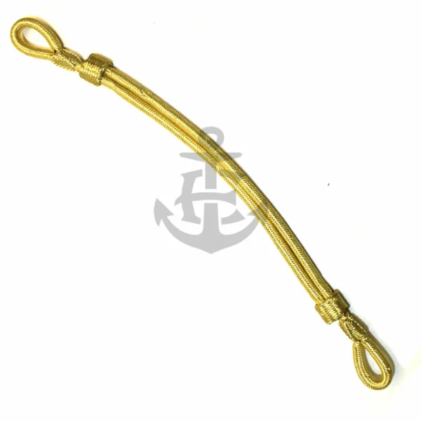 Military Gold Mylar Cap Cord