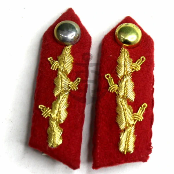 Officer Rank Collar Gorgets Customized Collar Badge