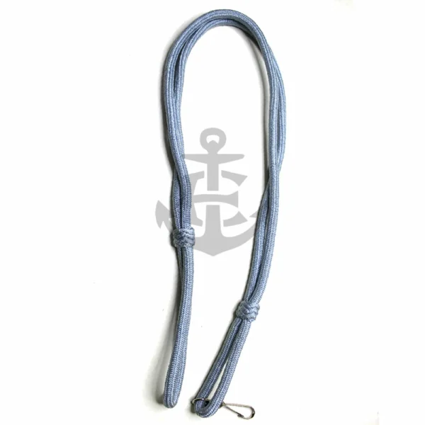 Lanyard silk cord lanyard for uniform dress cord lanyard