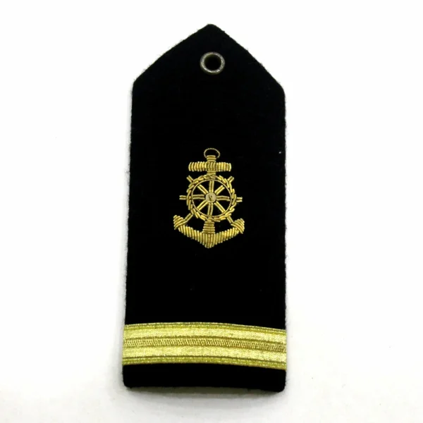 Uniform American Navy Shoulder Boards Epaulets Mate Anchor 1 Bar
