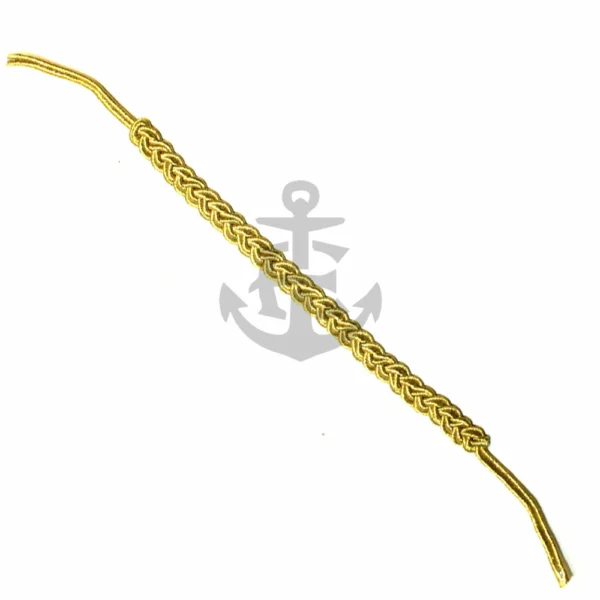 Military Gold Silk Cap Cord