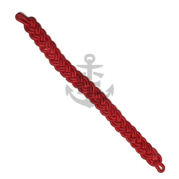 Military Officer Cap Cord Red