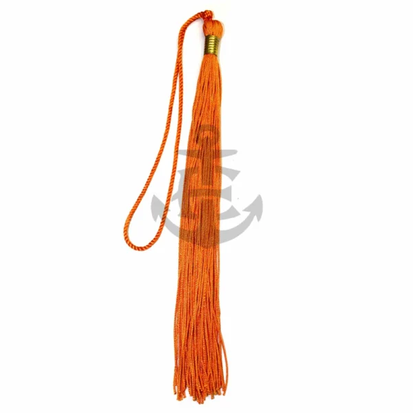 Orange Graduation Cap Tassel