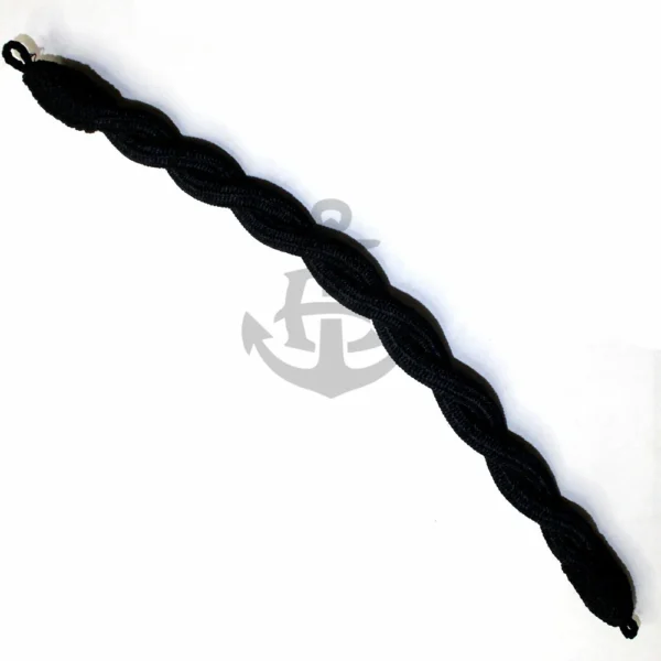 Military Officer Cap Cord Black
