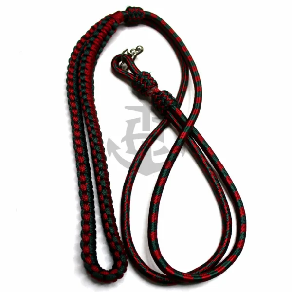 Lanyard Braid Whistle Cord red and Green