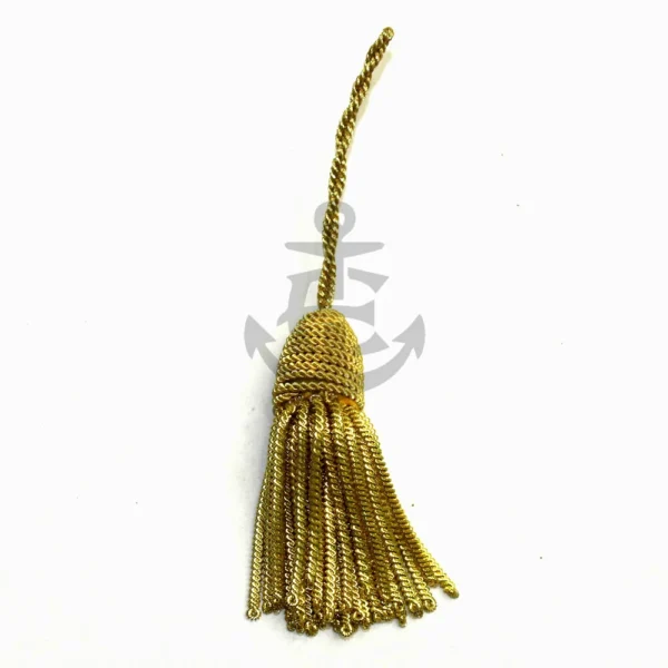 Vintage Gold Bullion Metallic Tassel
