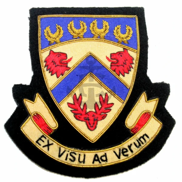 Bullion wire Crests