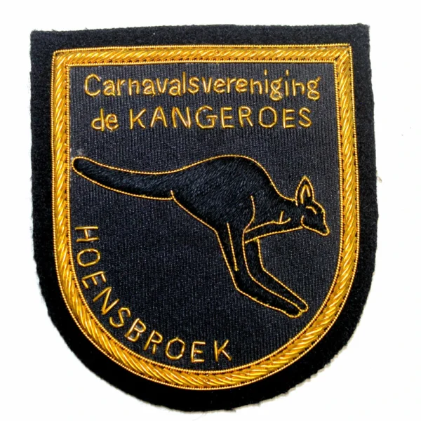 Hand Embroidered Bullion Badges