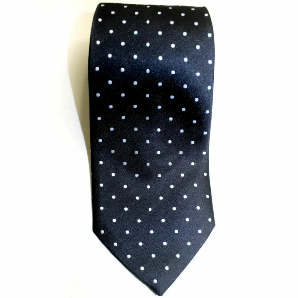 Masonic silk Rose Croix polka dot Tie with Logo