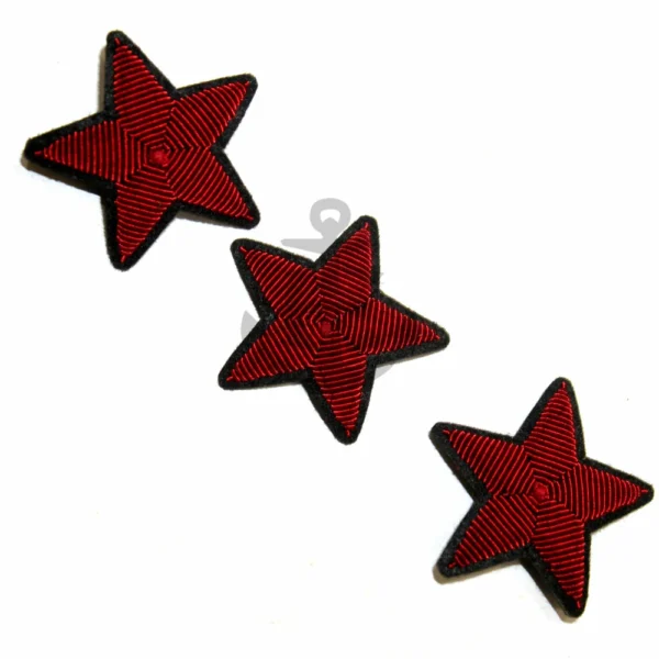 Fashion Accessories Bullion Wire Star Brooch