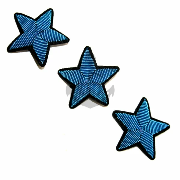 Fashion Handmade Embroidery Star Brooch Supplier