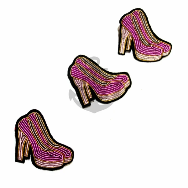 Hand Embroidered Heels