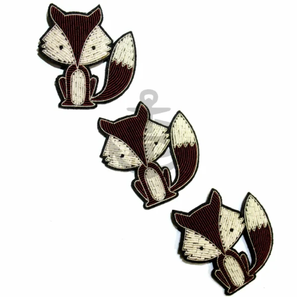 Hand Embroidered Small Brooch Female Accessories Cartoon Mini Pin