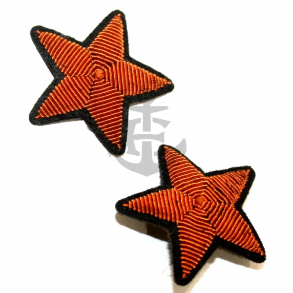 Handmade Embroidery Star Brooch