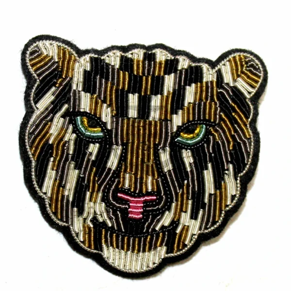 Leopard Tiger Lion Embroidery