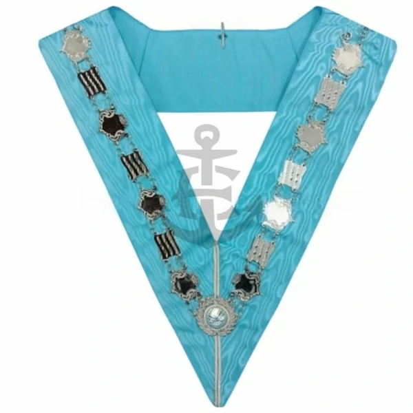 Masonic Regalia Craft Officers Collar with Metal Chain