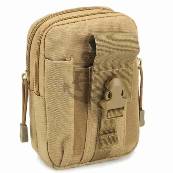 Men Molle Pouch Belt Waist Bag