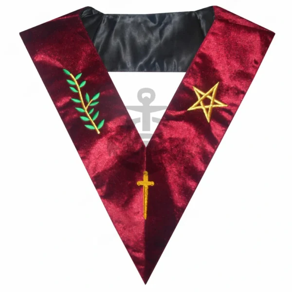 AASR 14TH DEGREE TYLER COLLAR