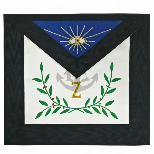 AASR 4TH DEGREE APRON WITH LOGO TWIGS