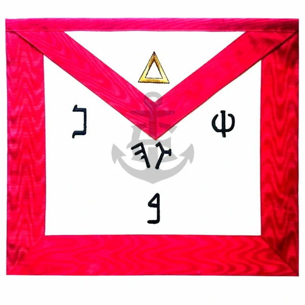 AASR 6TH DEGREE APRON GOLD TRIANGLE SUPPLIER