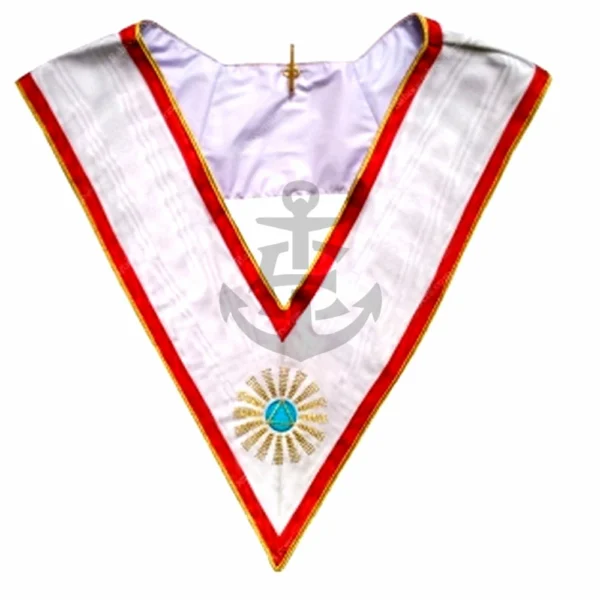 MASONIC COLLAR FRENCH GOLDEN EMBROIDERY ON FRONT
