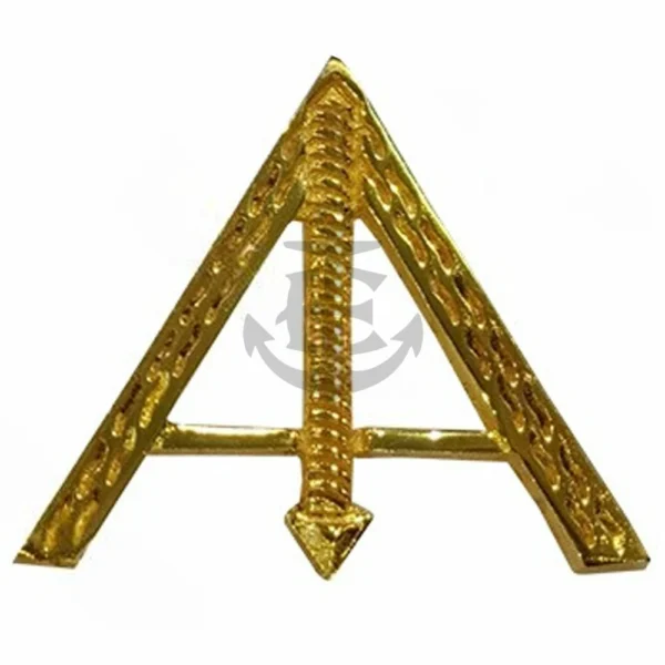 MASONIC REGALIA COLLAR JEWEL OF FRENCH MODERNE FIRST GUARD