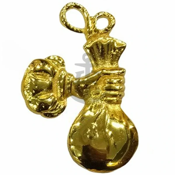 MASONIC REGALIA OFFICER'S COLLAR FRENCH MODERNE HOSPITABLE