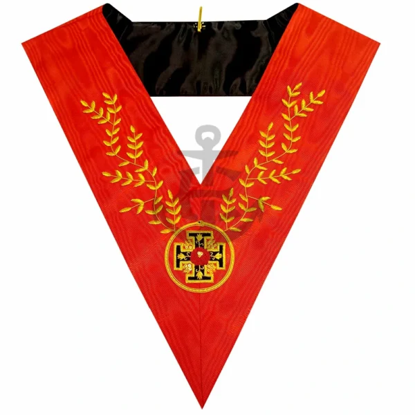 Masonic AASR collar 18th degree Knight Rose Croix