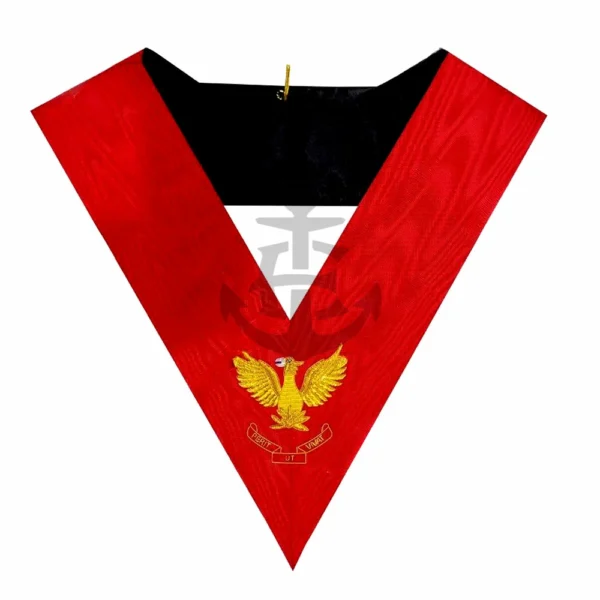 Masonic Officer's collar AASR 18th degree Rose Croix