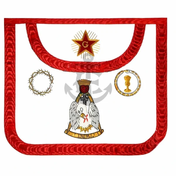 REGALIA LODGE RITE AASR ROUND APRON 18TH DEGREE