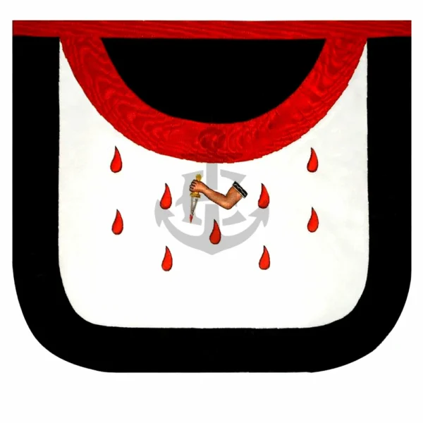 AASR 9TH DEGREE SCOTTISH APRON ROUNDED STYLE