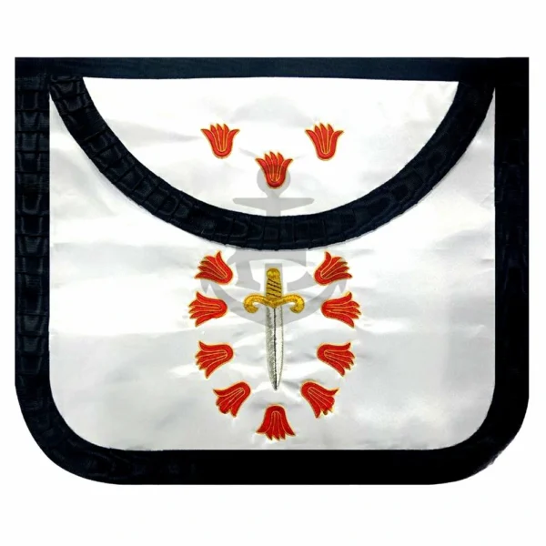 AASR 9TH DEGREE SCOTTISH MASONIC HAND EMBROIDERED