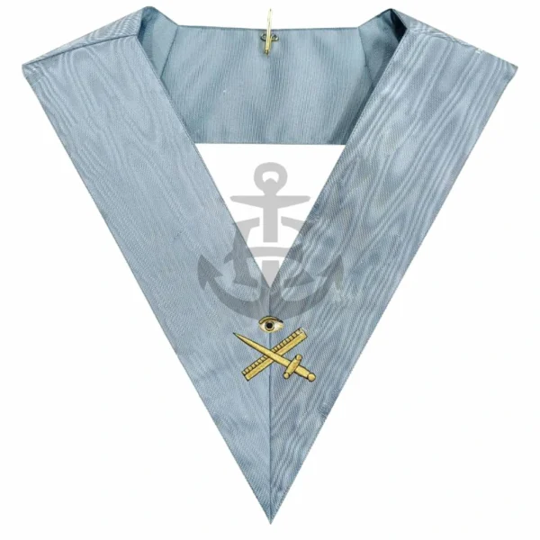 MASONIC REGALIA OFFICER'S COLLAR OF FRENCH EXPERT