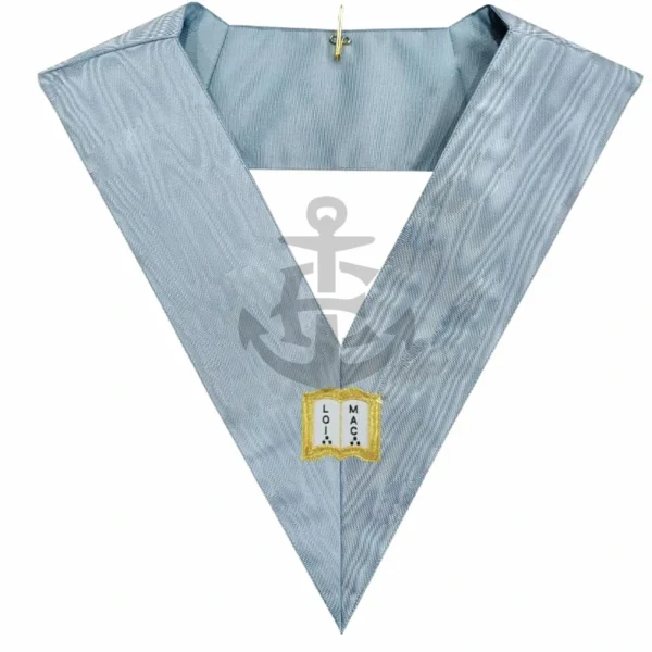 MASONIC REGALIA OFFICER'S COLLAR OF FRENCH ORATOR