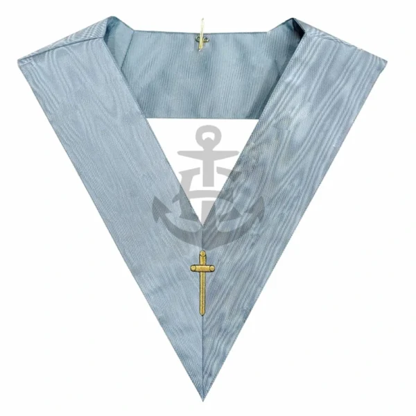 MASONIC REGALIA OFFICER'S COLLAR OF FRENCH ROOFER