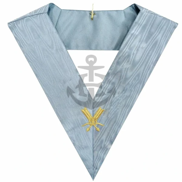 MASONIC REGALIA OFFICER'S COLLAR OF FRENCH SECRETARY