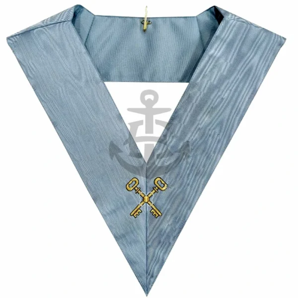 MASONIC REGALIA OFFICER'S COLLAR OF FRENCH TREASURER