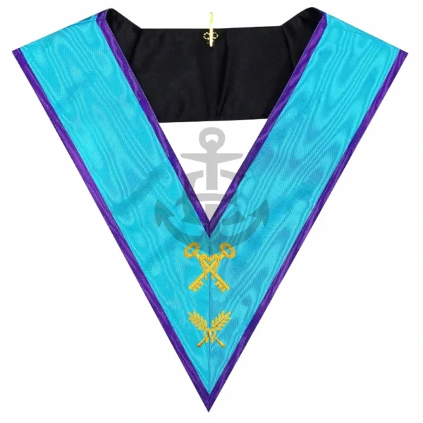 MASONIC REGALIA OFFICER'S COLLAR OF MEMPHIS TREASURER
