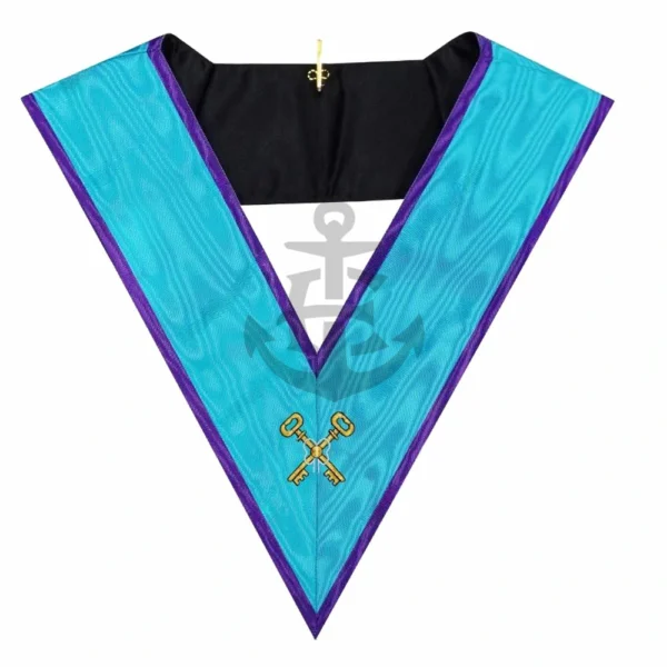 MASONIC REGALIA OFFICER'S COLLAR OF TREASURER