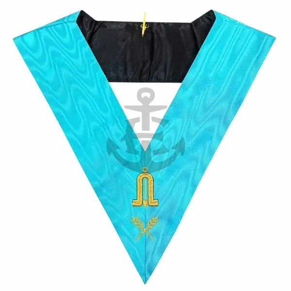 MASONIC REGALIA OFFICER'S COLLAR SECOND GUARD