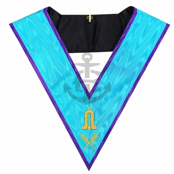 MASONIC REGALIA OFFICER'S COLLAR SECOND GUARD