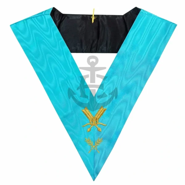 MASONIC REGALIA OFFICER'S COLLAR SECRETARY