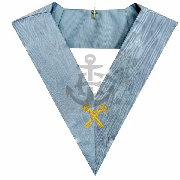 MASONIC REGALIA OFFICER'S COLLAR TREASURER