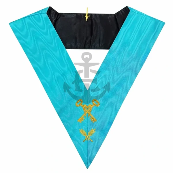 MASONIC REGALIA OFFICER'S COLLAR TREASURER